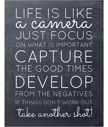 Print Mantras motivational/quotes Motivational/Quotes Sticker ( 45 x 30 cms )