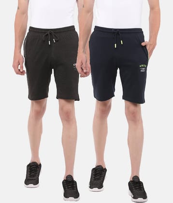 Force NXT - Multi Cotton Men's Shorts ( Pack of 2 )