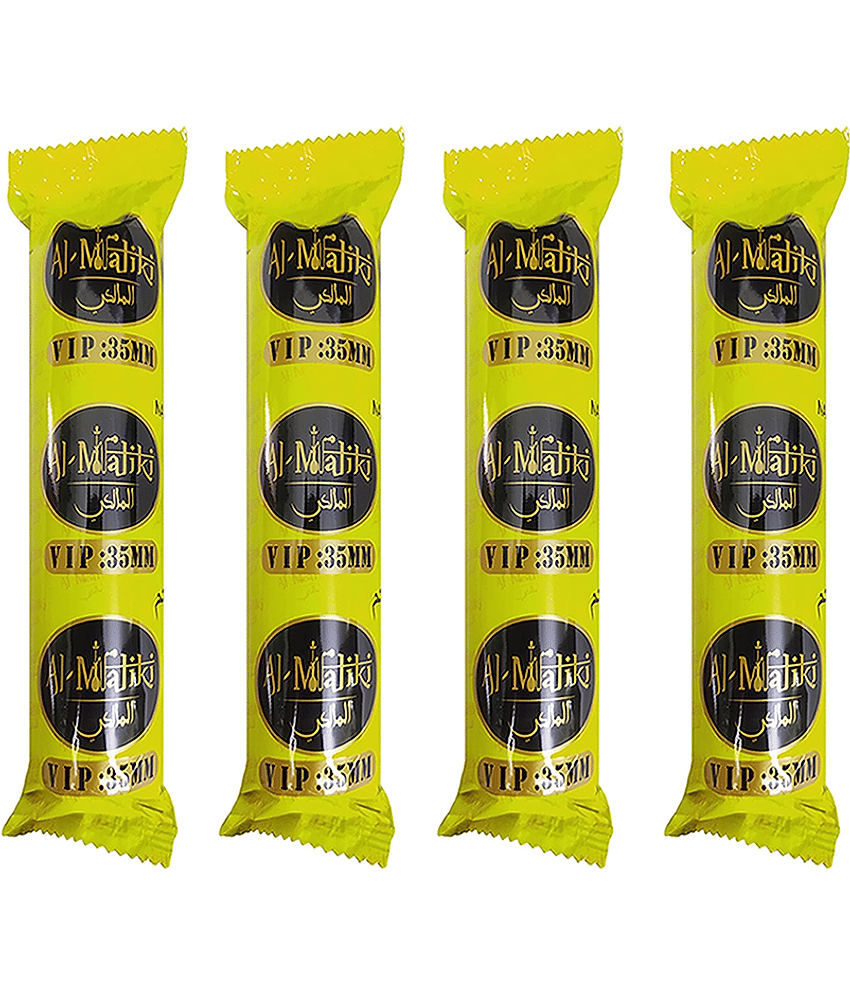 PUFF SMART Al-Maliki VIP-35mm Magic Coal 4 Stick Quick Light Charcoal (40 Coals)
