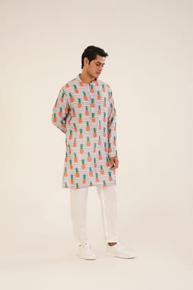 Yasharth- Printed short kurta-XS/34