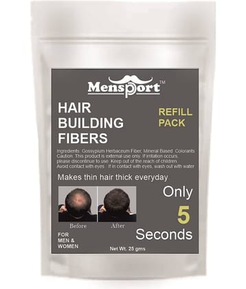 Mensport Hair Building Fibers Instant Fuller Hair 25 gm