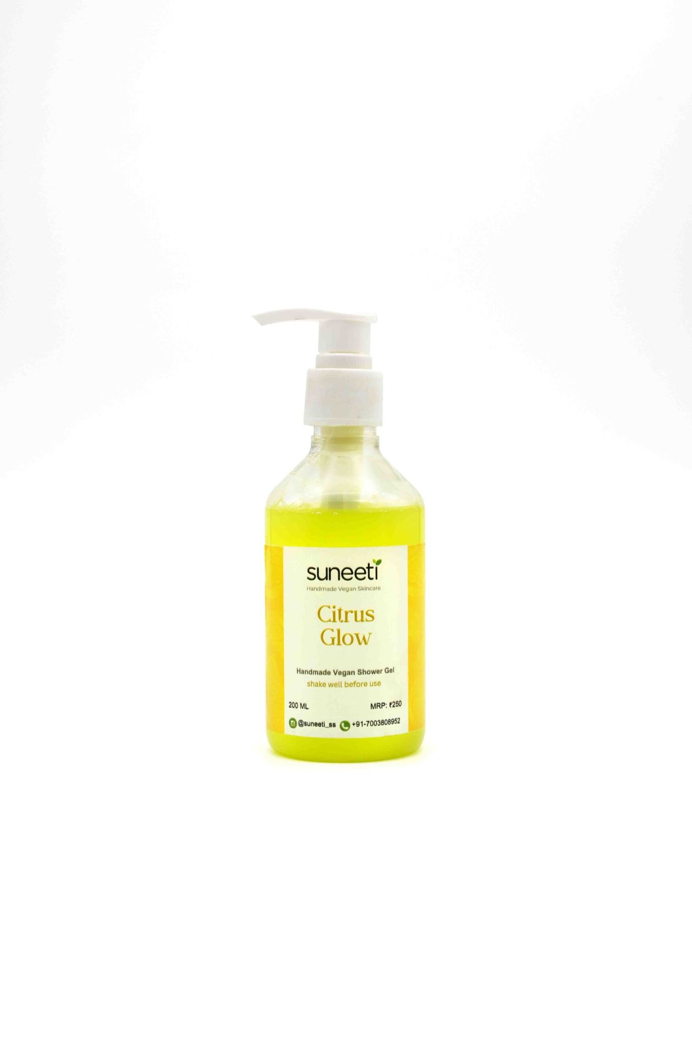 CITRUS GLOW Lemon Shower Gel 200ml