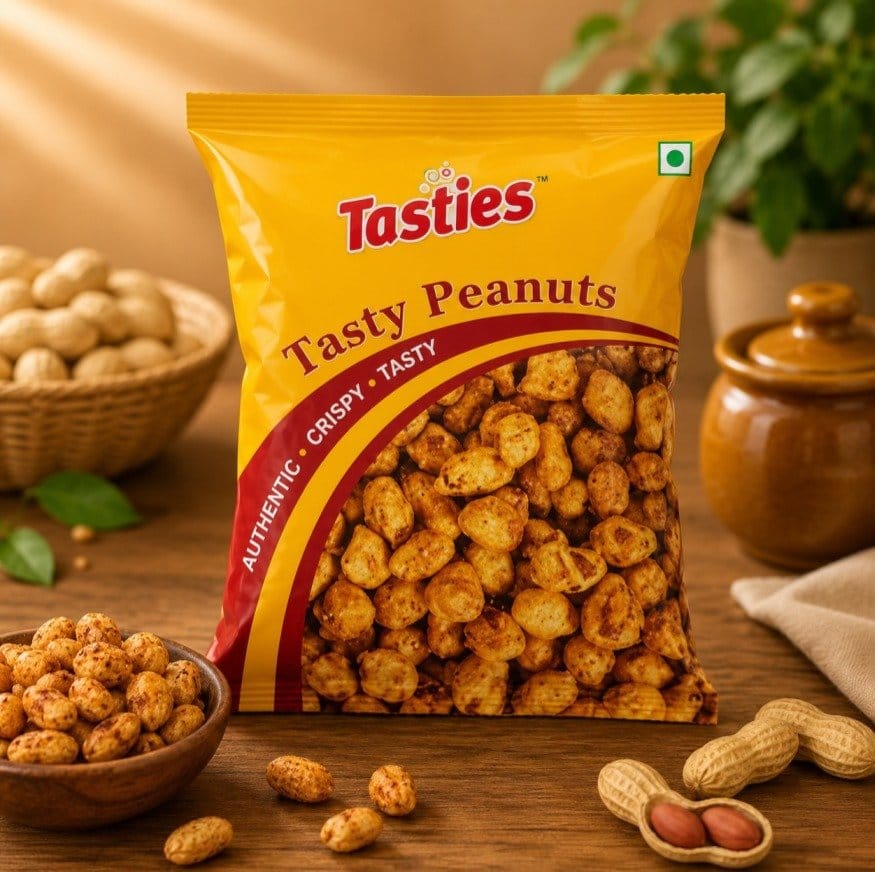 Tasties Tasty Peanuts - Spice Coated 50 g - Tasties Tasty Peanuts - Spice Coated 50 g