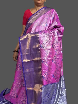 PURE SOFT SILK SAREE TISSUE SARI