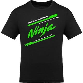 FastB Men Typography Round Neck Black T-Shirt