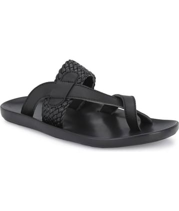 Leeport - Brown Men's Leather Slipper