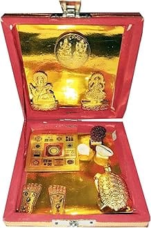 Real Seed Shree Kuber Dhan Laxmi Varsha Complete Kit | Special Yantra Box