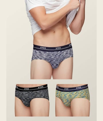 XYXX Pack of 3 Modal Briefs For Men's ( Multicolor )