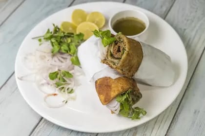 Chicken Seekh Roll