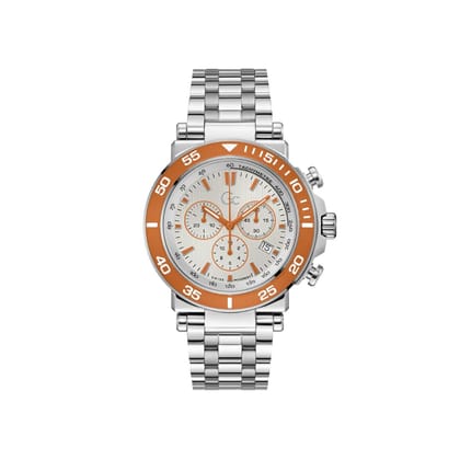 GC Men White Dial 44 mm Analog Watch- Z14010G1MF-White