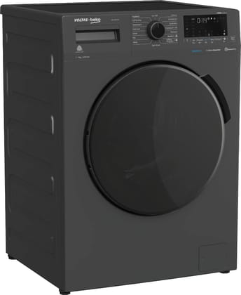 Voltas Beko 7.0kg 5 Star, Inverter, Front Load Washing Machine (WFL7012VTMP, Anthracite), Steam Wash,Stain Expert Voltas Beko 7.0kg 5 Star, Inverter, Front Load Washing Machine (WFL7012VTMP, Anthracite), Steam Wash,Stain Expert - Anthracite