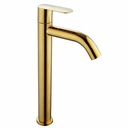 Nalini Pro Rose Gold Pillar Tap with Flange