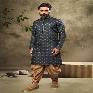 Raivat Ethnic Green Colour Cotton Digital Print Kurta Pajama 1555 Raivat Ethnic Green Colour Cotton Digital Print Kurta Pajama 1555