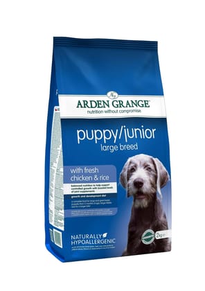 Arden Grange Large Breed Junior Puppy Pellet Dog Food, Chicken Flavor, 2 Kg, 1 Count