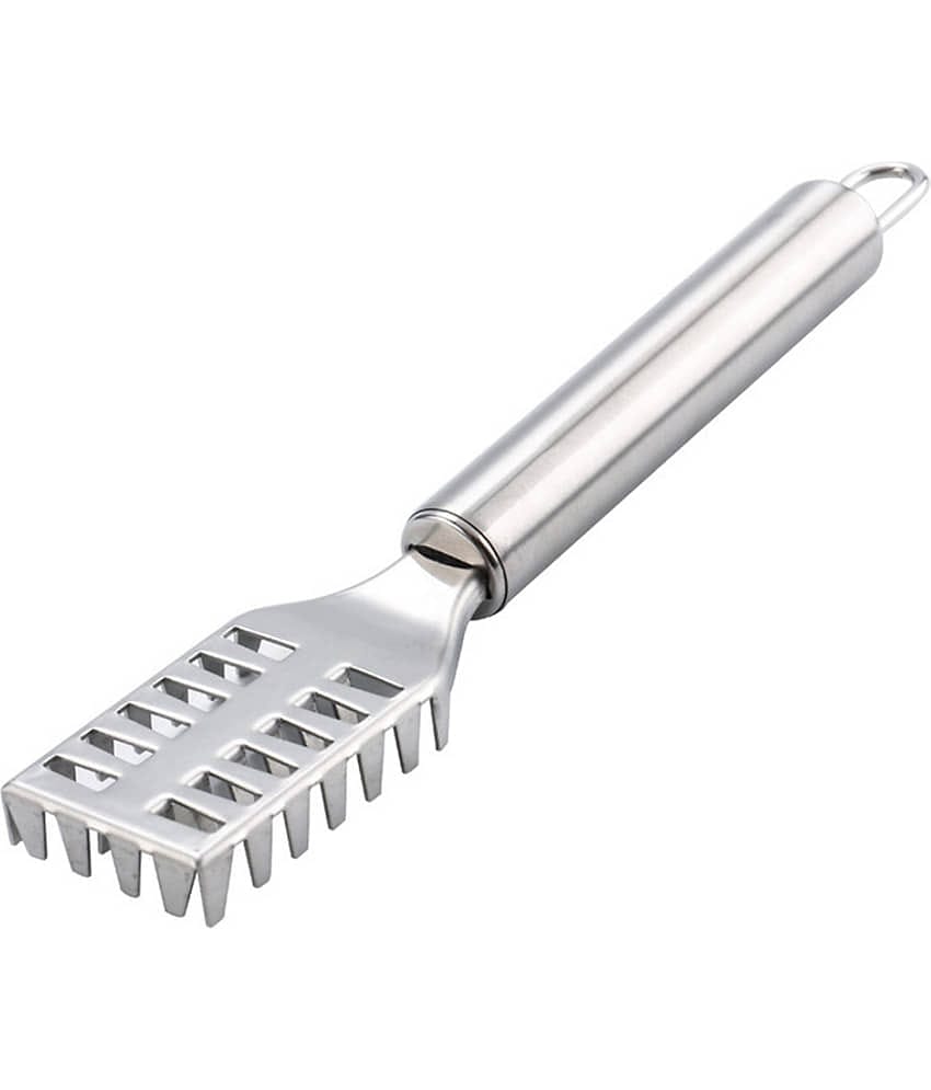 FSN - Silver Stainless Steel Straight Peeler ( Pack of 1 )