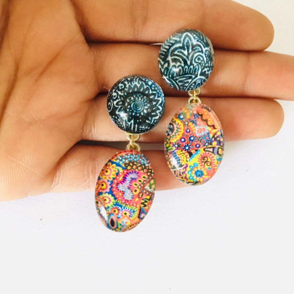 Ehnic-ally Glass Studs