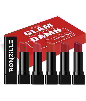 Ronzille Red Matte Lipstick 15
