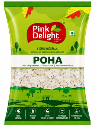 Pink Delight Premium Quality Poha 400g Pink Delight Premium Quality Poha 400g