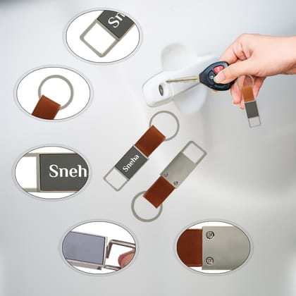 Stylish Personalized Keychain : Best Personalized Gifts