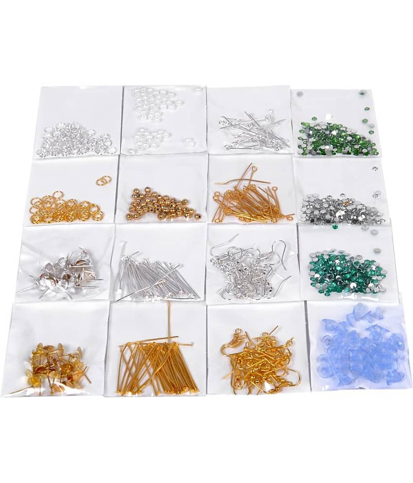 Vardhman Mixed Color Complete Jewelry Making Kit for Beginners
