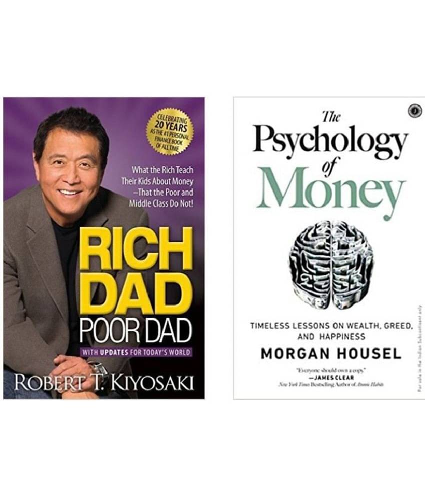 Rich Dad Poor Dad + The Psychology of Money - Best Combo