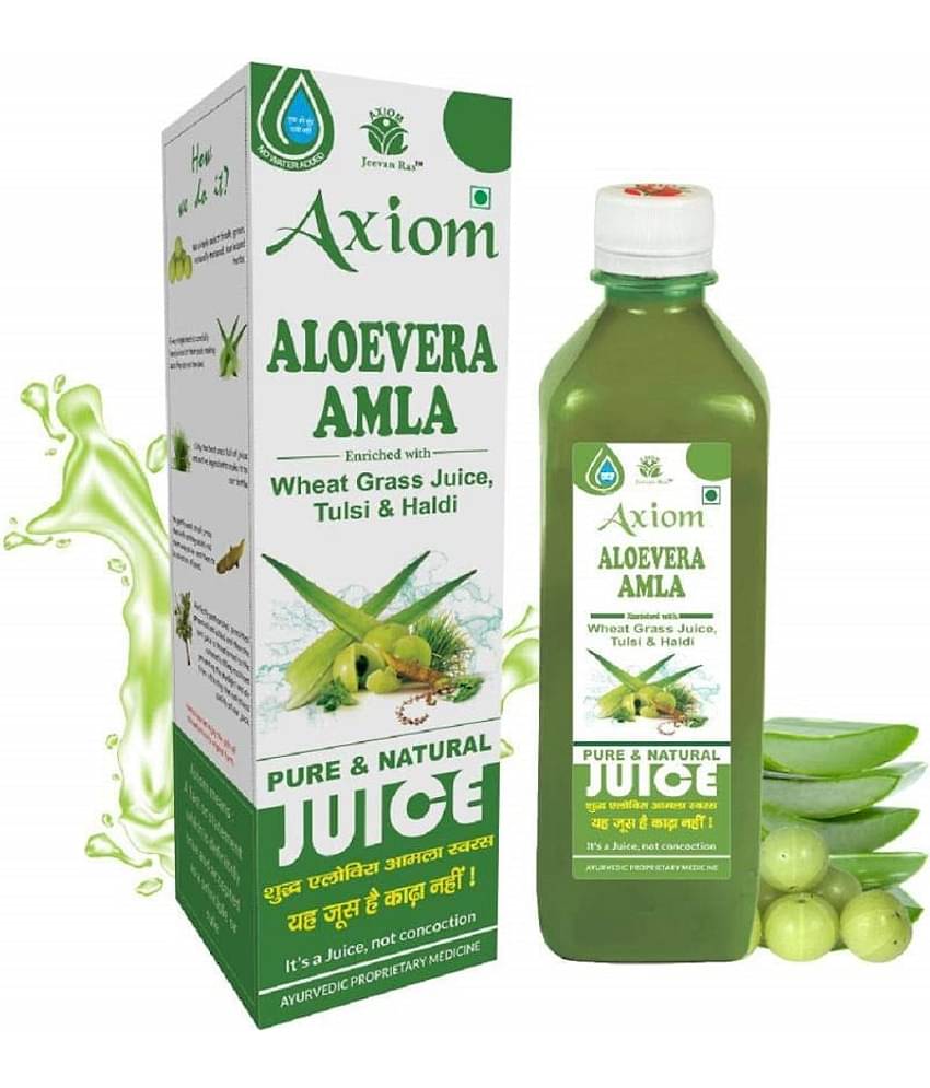 Axiom Aloevera Amla Juice 500ml (Pack of 2)