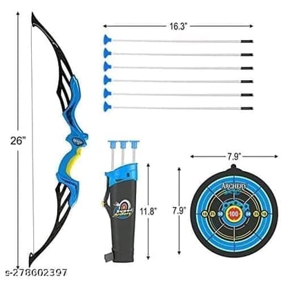 Super Archery Set for Kids - Bow and Arrow Toy with Target and Quiver
