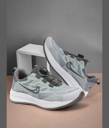 Clymb Gray Men's Sports Running Shoes