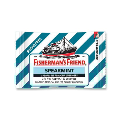 Fisherman's Friend Sugar Spearmint - Refreshing and Soothing Lozenges 25 gm