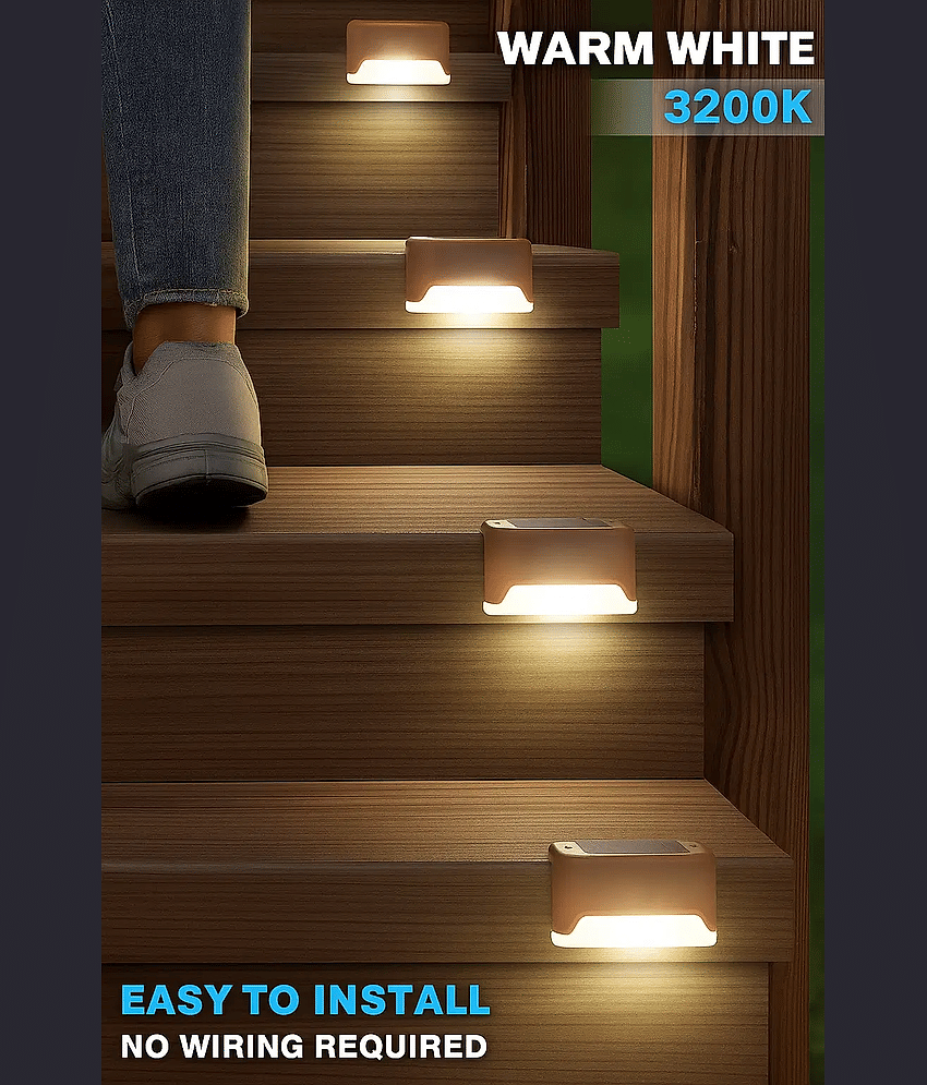 ZESTRUM 2W Solar Powered Decorative Light ( Pack of 8 )