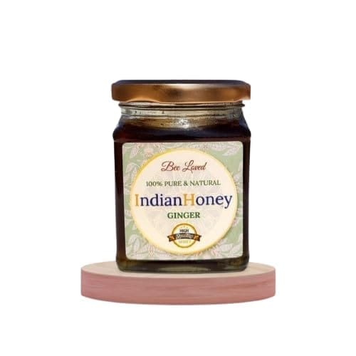 IndianHoney Ginger Natural Honey For A Spicy, Sweet Boost to Your Morning Routine