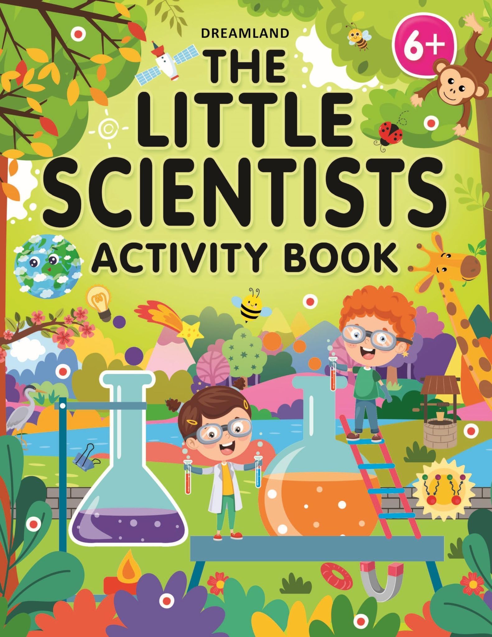 The Little Scientists Activity Book for Kids Age 6+ [Paperback] Dreamland Publications