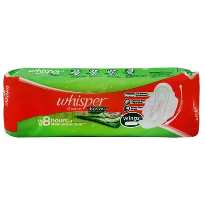 Whisper Choice Aloe Vera Scented Sanitary Pads