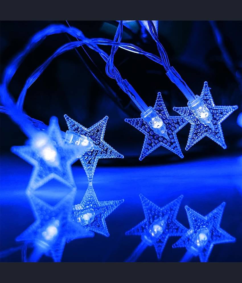 MIRADH Blue 3Mtr String Light ( Pack of 1 )