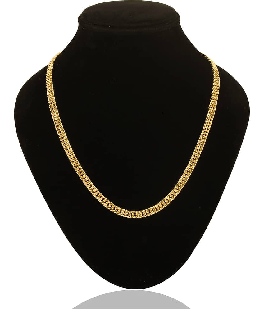 FASHION FRILL - Gold Plated Chain ( Pack of 1 )