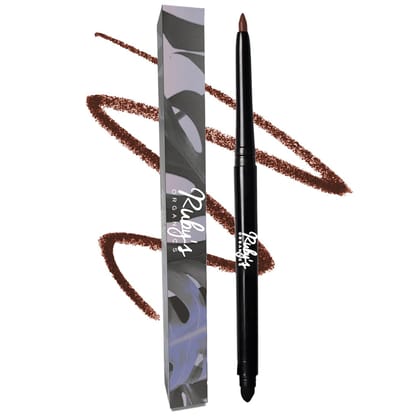 RUBY's ORGANICS Kohl Eyeliner- Brown, 3 In 1 Brow Filler, Kajal with In-Built Smudger, Extra Smooth & Blendable, Long-Wearing Matte Finish, Organic Eye Makeup, Cruelty-Free & Vegan, 0.35 Gm,Pencil RUBY's ORGANICS Kohl Eyeliner- Brown, 3 In 1 Brow Filler,