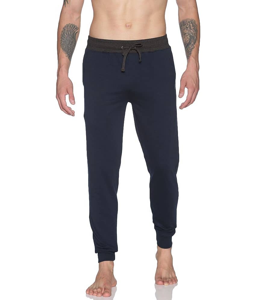 Dollar Athleisure - Navy Cotton Men's Joggers ( Pack of 1 )