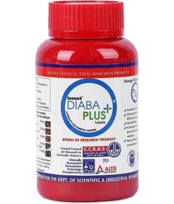 Teleone Diaba Plus Tablets For Diabetes Control Tablet 180 No.S Pack of 1