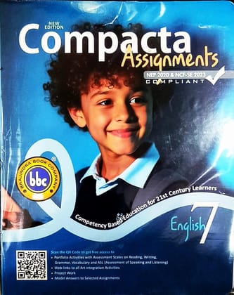 BBC BOOK COMPACTA Assignments ENGLISH 7th ( new edtion -2026-27) Perfect Paperback – 1 January 2025 (bbc compacta)