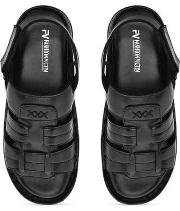 Fashion Victim - Black Men's Sandals