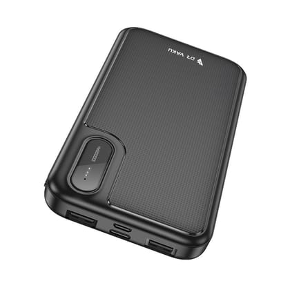 Dr. Vaku ® CYRA 10000mAh Power Bank 12W Dual USB Output, Type-C & Micro-USB Input, Compact & Portable
