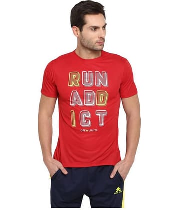 OFF LIMITS Red Polyester T-Shirt
