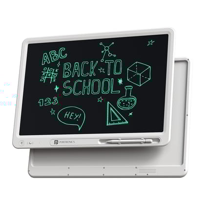 Portronics Ruffpad 21 Pro, 21 Inch LCD Writing Pad - White