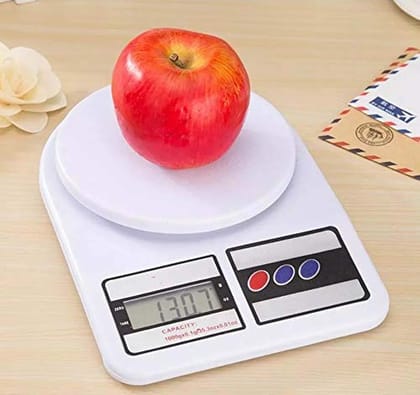 SMARTCAM Digital Heavy Duty Portable Square Shape LCD Display with Thick Tempered Glass Ideal for Body Weight Mesuring Home, Gym and Clinic use (Multicolor)