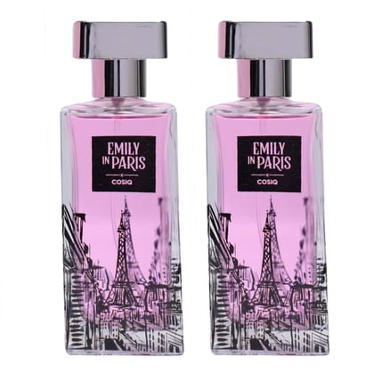 Cos-IQ Emily In Paris Enchante Eau de Parfum (EDP) Perfume | Long-Lasting Fragrance | Floral Woody Musk | for Women, 100ml (Pack of 2) Cos-IQ Emily In Paris Enchante Eau de Parfum (EDP) Perfume | Long-Lasting Fragrance | Floral Woody Musk | for Women, 10