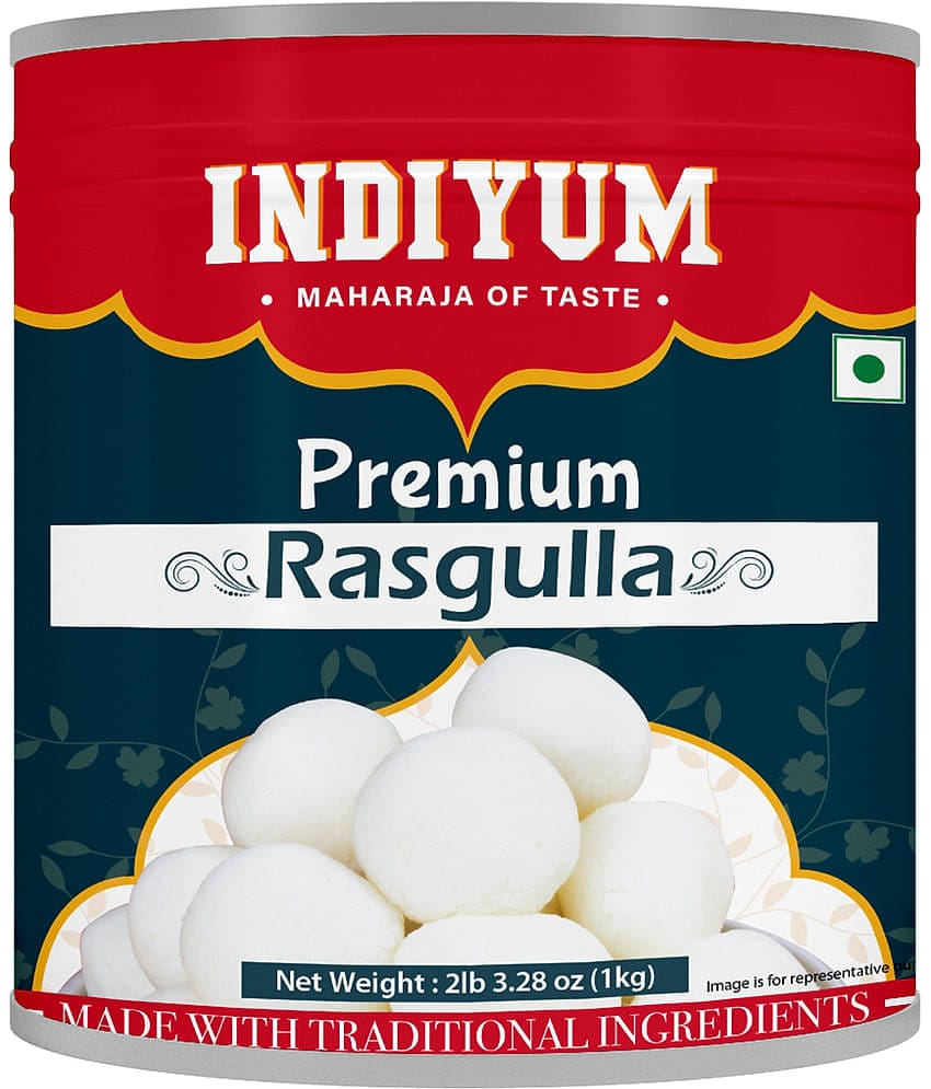 Indiyum Festive Gifting Sweet Rasgulla 1.25 kg