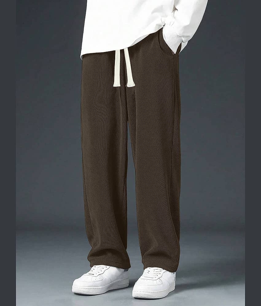 KAJARU Loose Men's Korean Pant - Blue ( Pack of 1 )