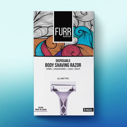 Disposable Body Shaving Razor (Pack of 5)