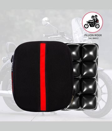 GRAND PITSTOP Inflatable Air Seat Cushion | Breathable Mesh Cover & Non-Skid Bottom |  Ideal for Medical, Office, Home, Motorcycle, Car Lumbar Support