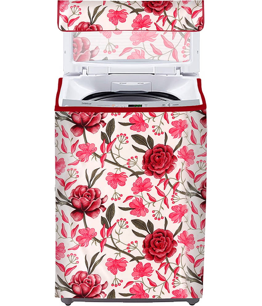 E-Retailer Single Polyester Brown Washing Machine Cover for Universal Top Load